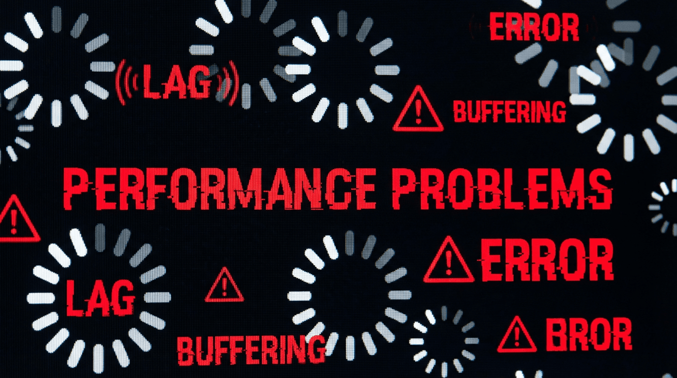 Slow and bloated website technology