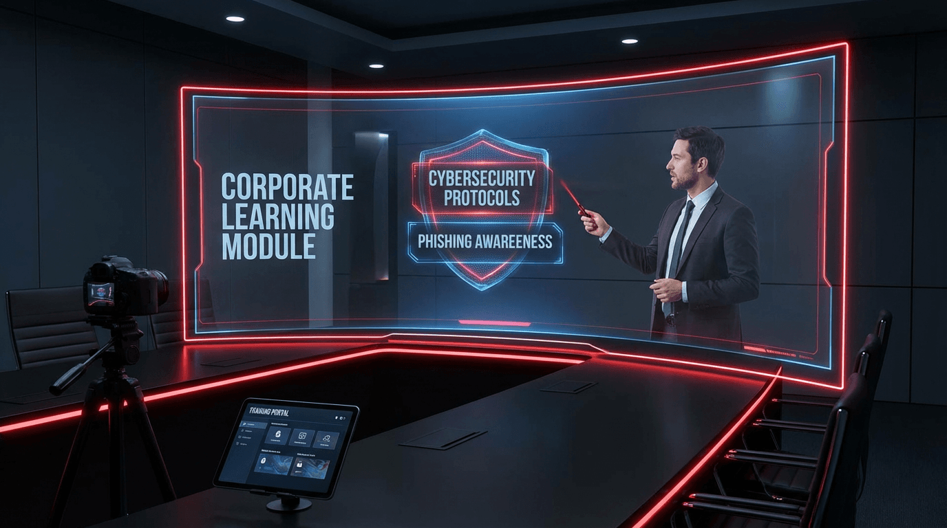 Professional training video production